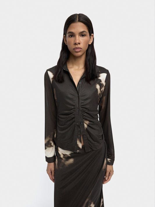 Printed Long Sleeve Shirt