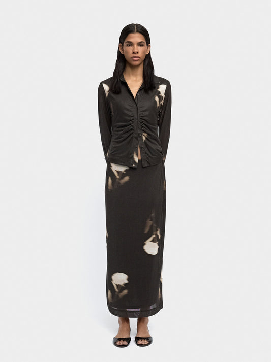 Printed Long Skirt