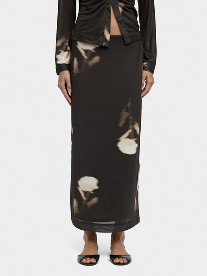 Printed Long Skirt