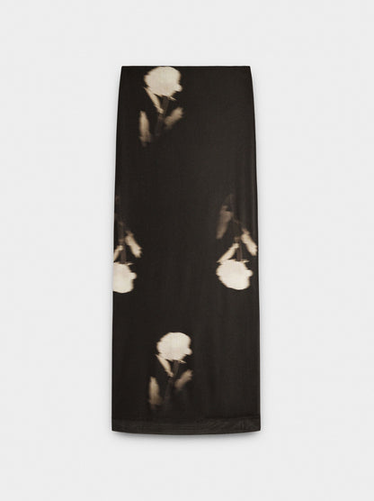 Printed Long Skirt