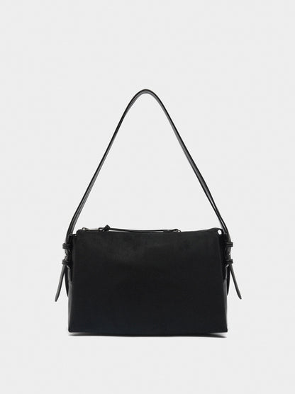 Shoulder Bag With Leather-Effect
