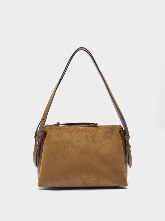 Shoulder Bag With Leather-Effect