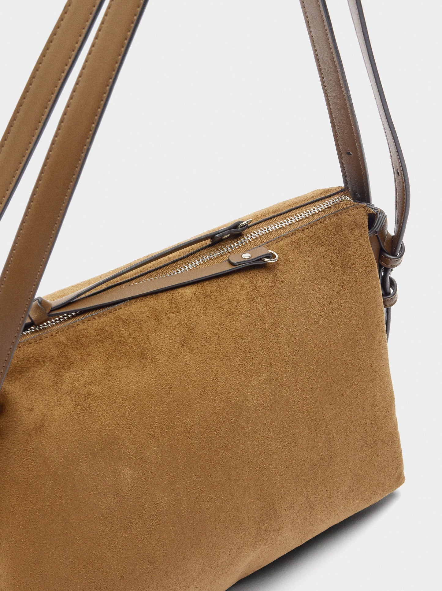 Shoulder Bag With Leather-Effect