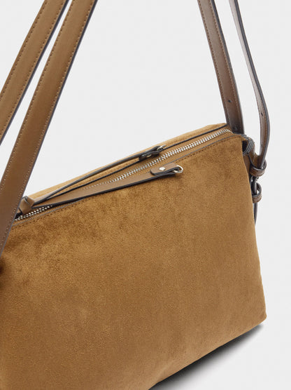 Shoulder Bag With Leather-Effect