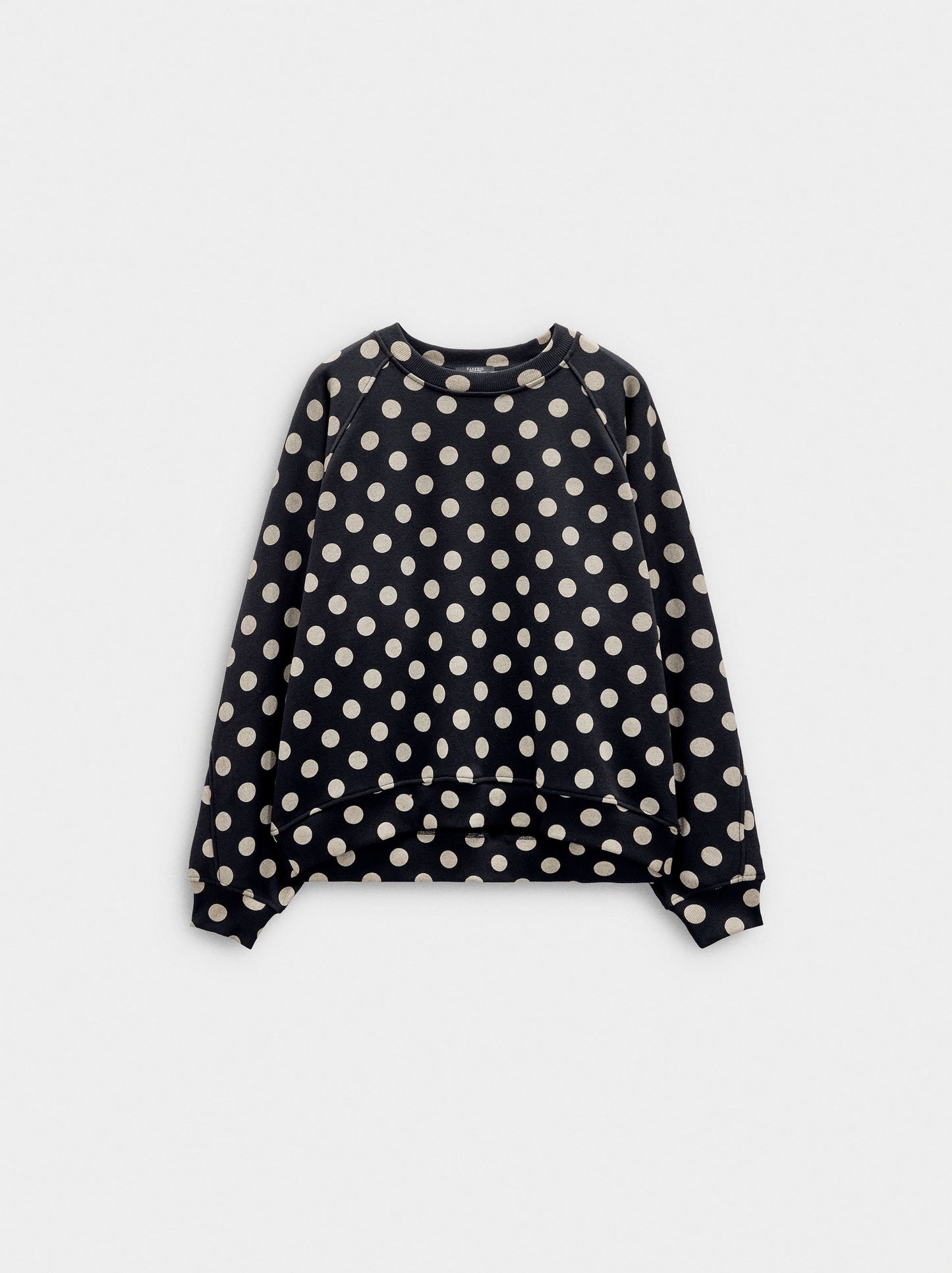 Sweatshirt With Polka Dots
