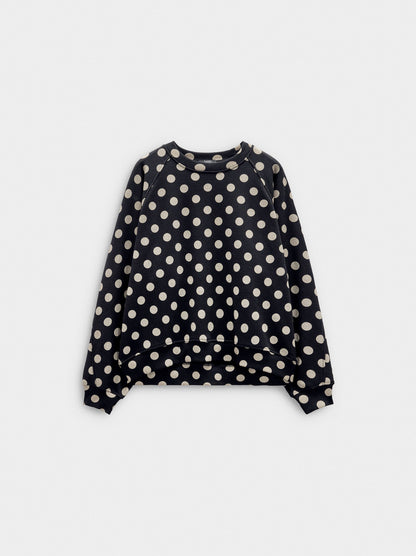 Sweatshirt With Polka Dots