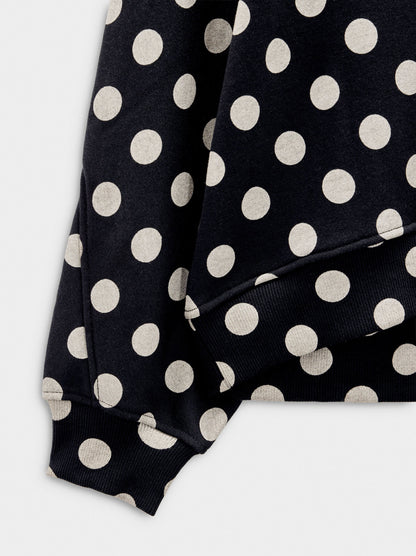 Sweatshirt With Polka Dots