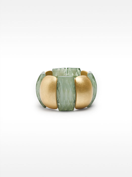 Elastic Bracelet With Stone Effect