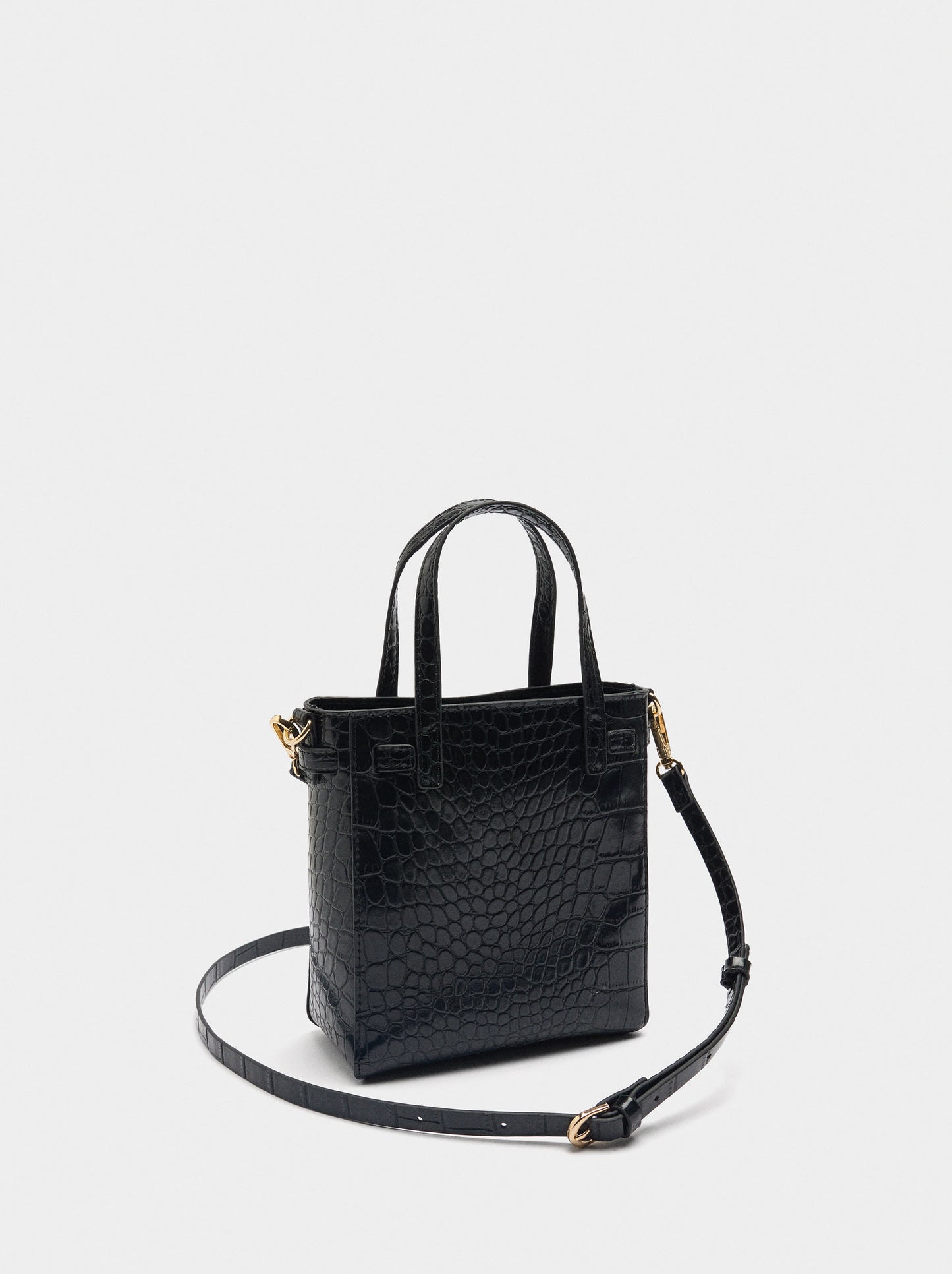 Handbag With Animal Engraving