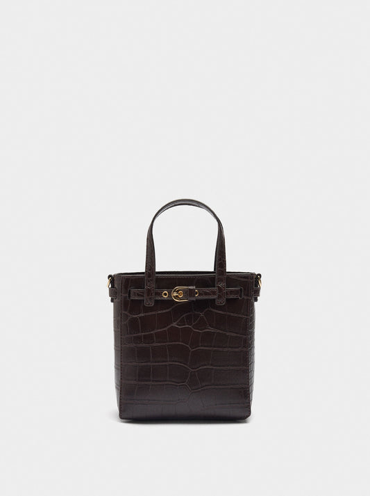 Handbag With Animal Engraving
