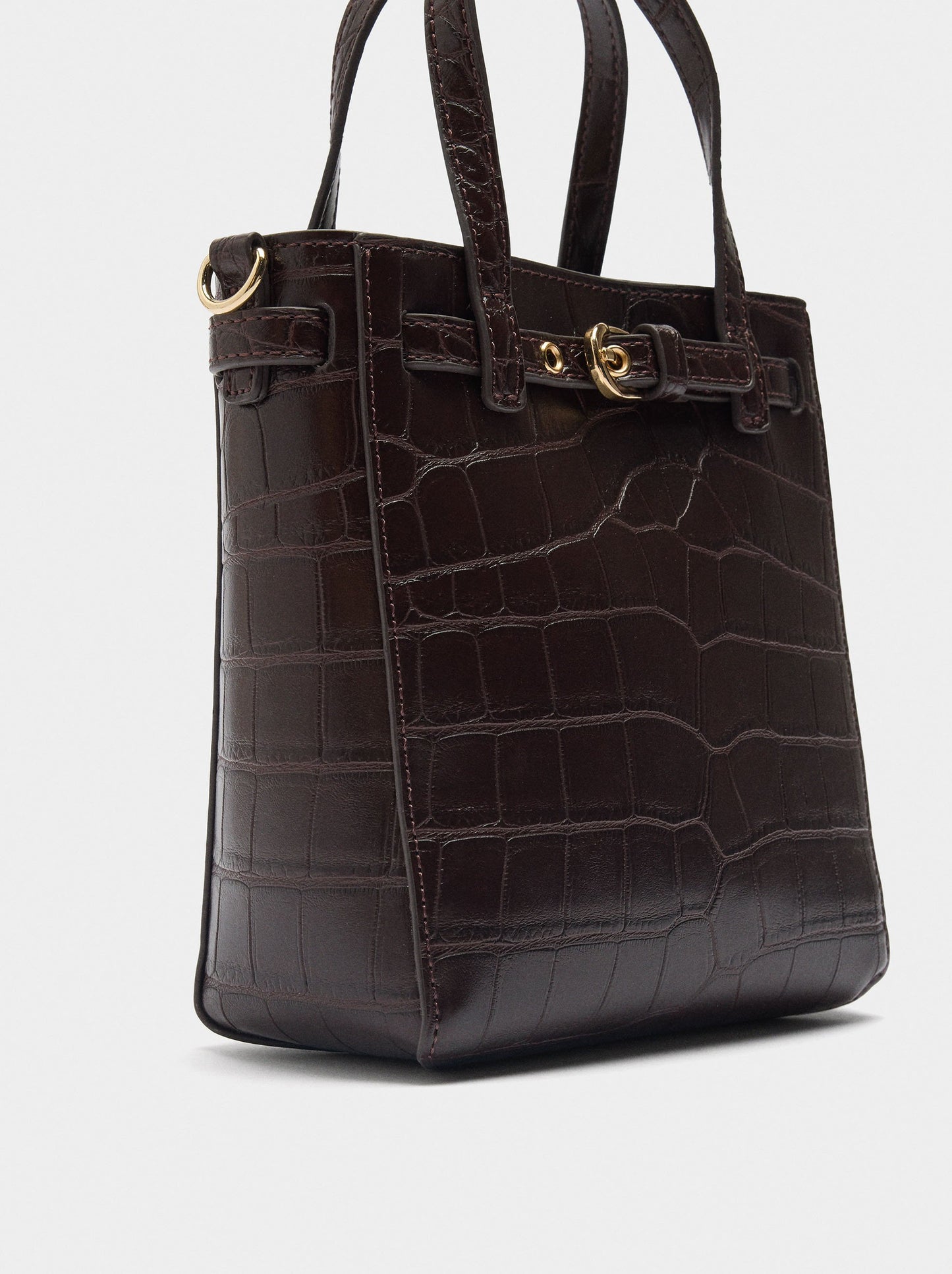 Handbag With Animal Engraving