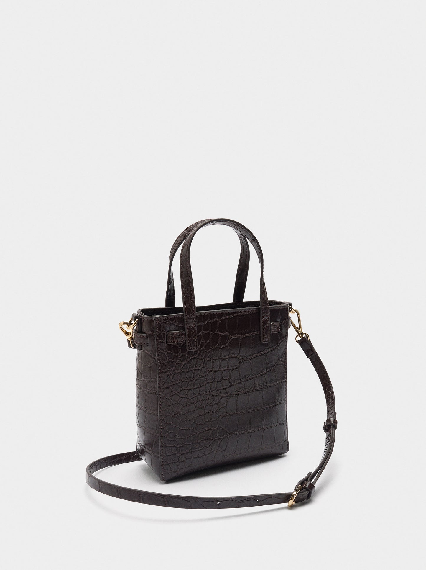 Handbag With Animal Engraving