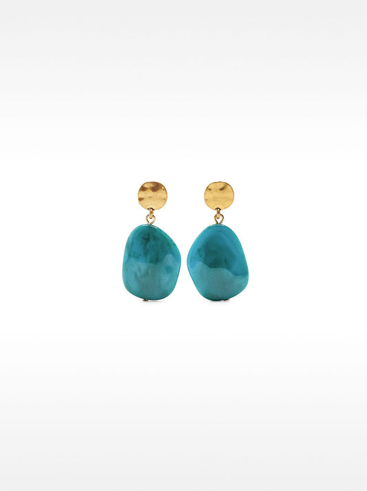 Earrings With Stone Effect