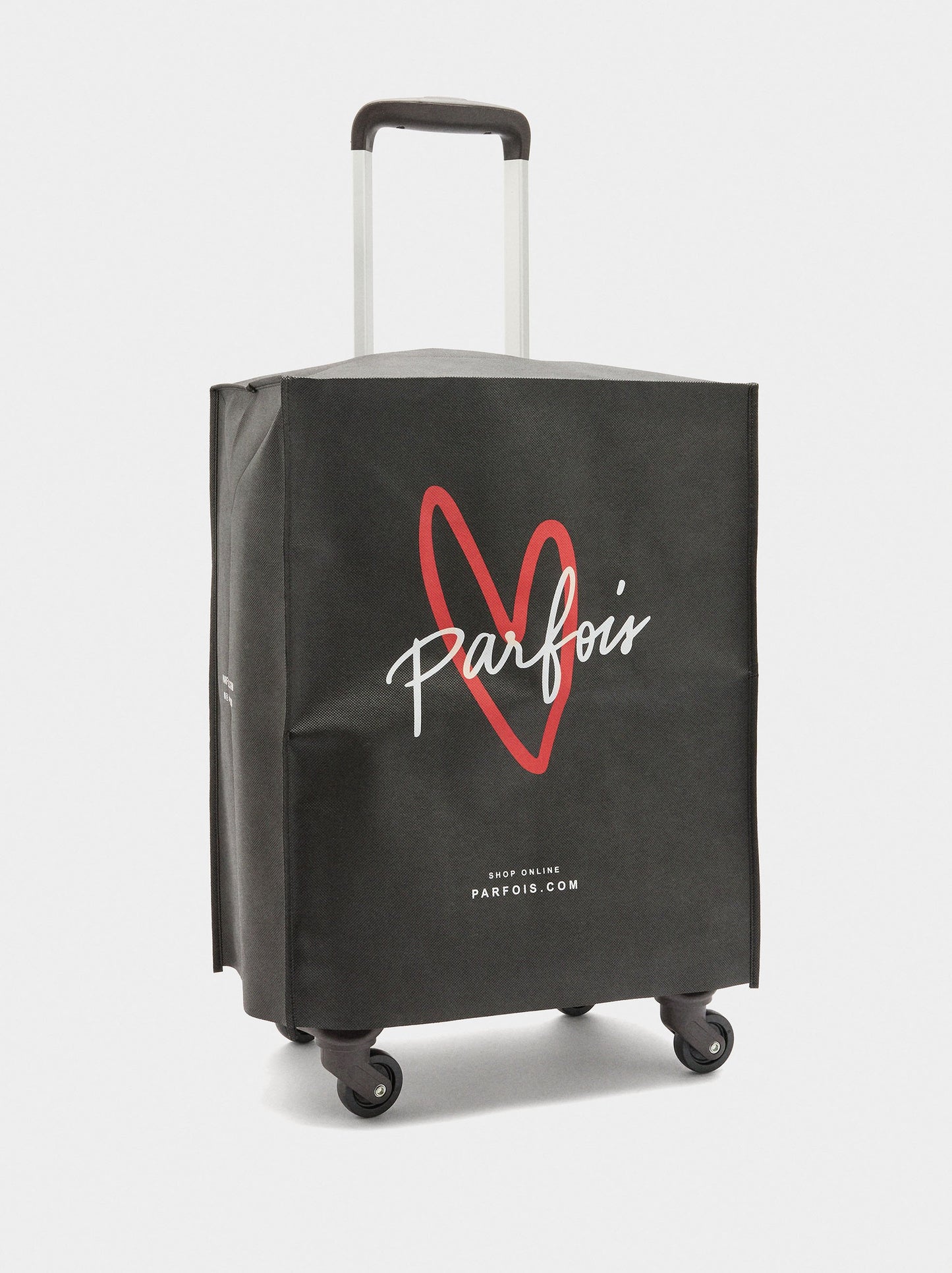 Travel Suitcase With Animal Printed Nylon