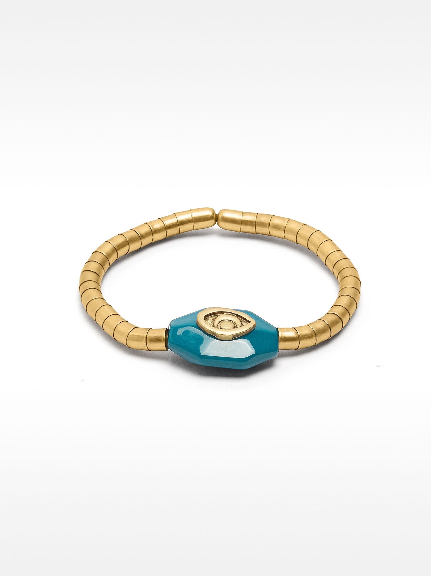 Elastic Bracelet With Resin Detail