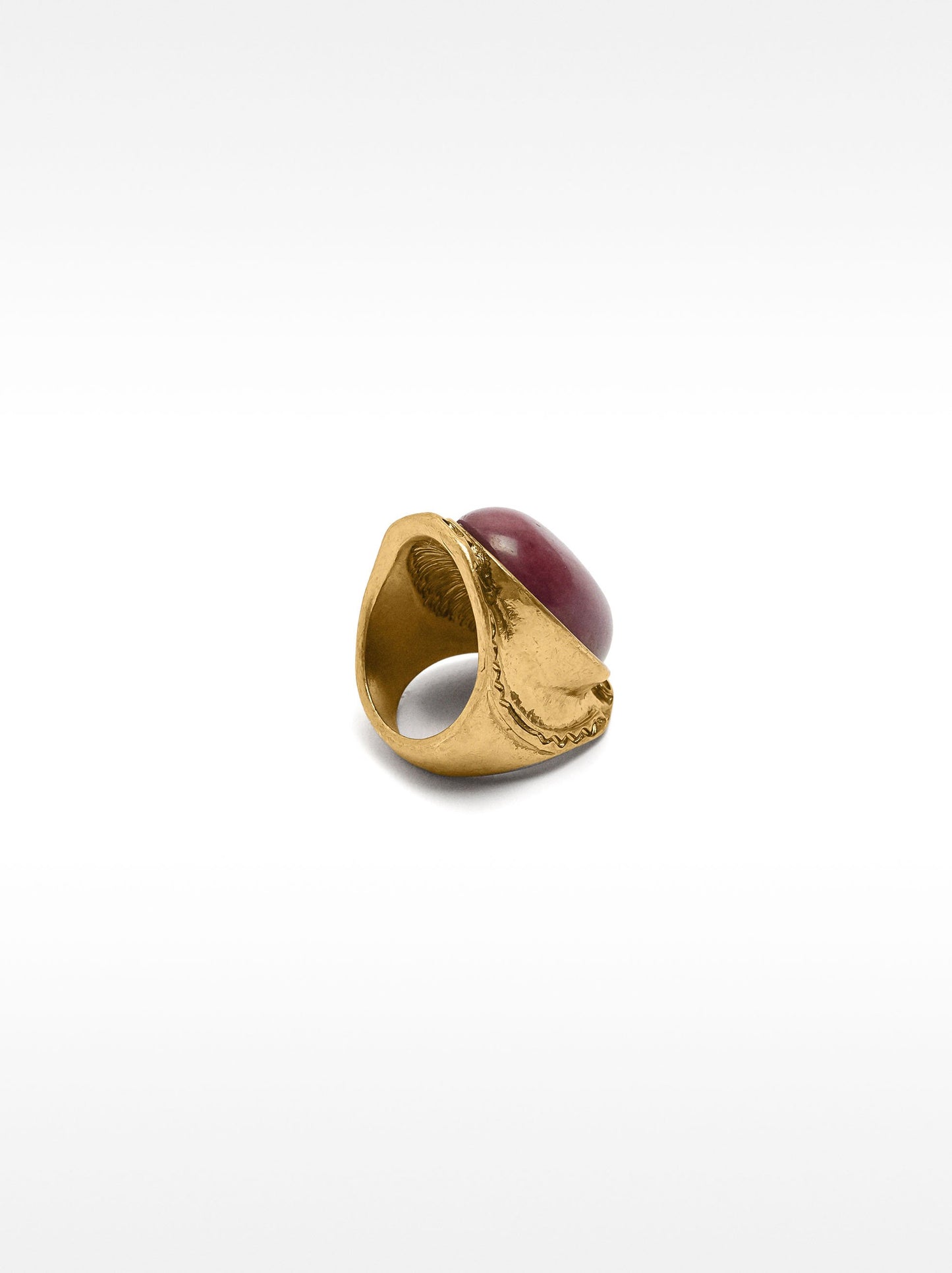 Elongated Ring With Stone