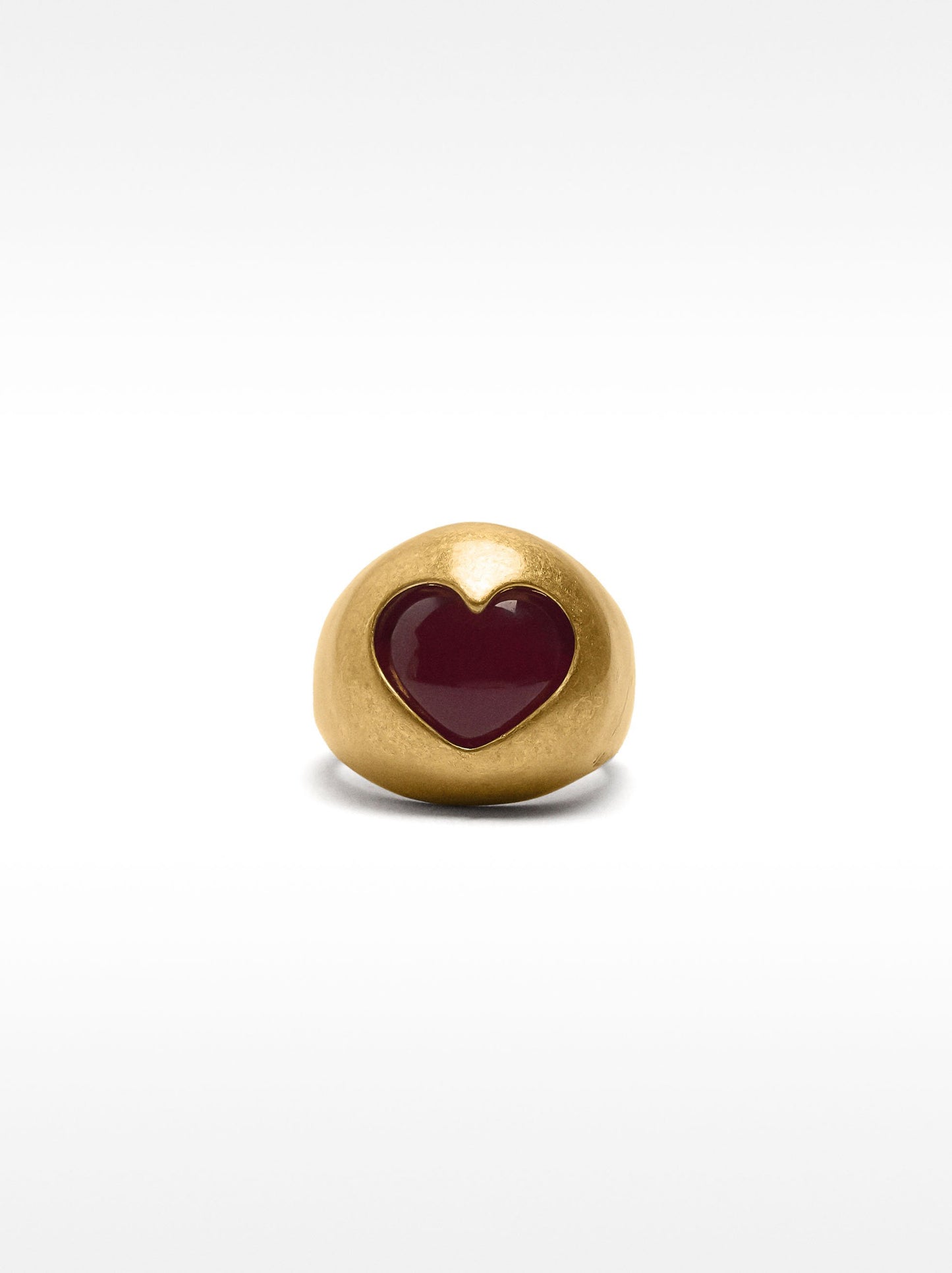 Rounded Heart Ring