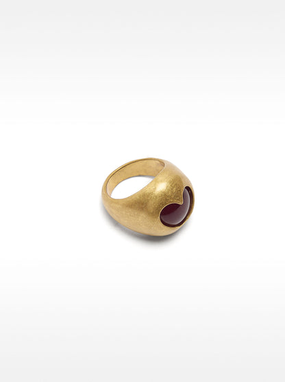 Rounded Heart Ring