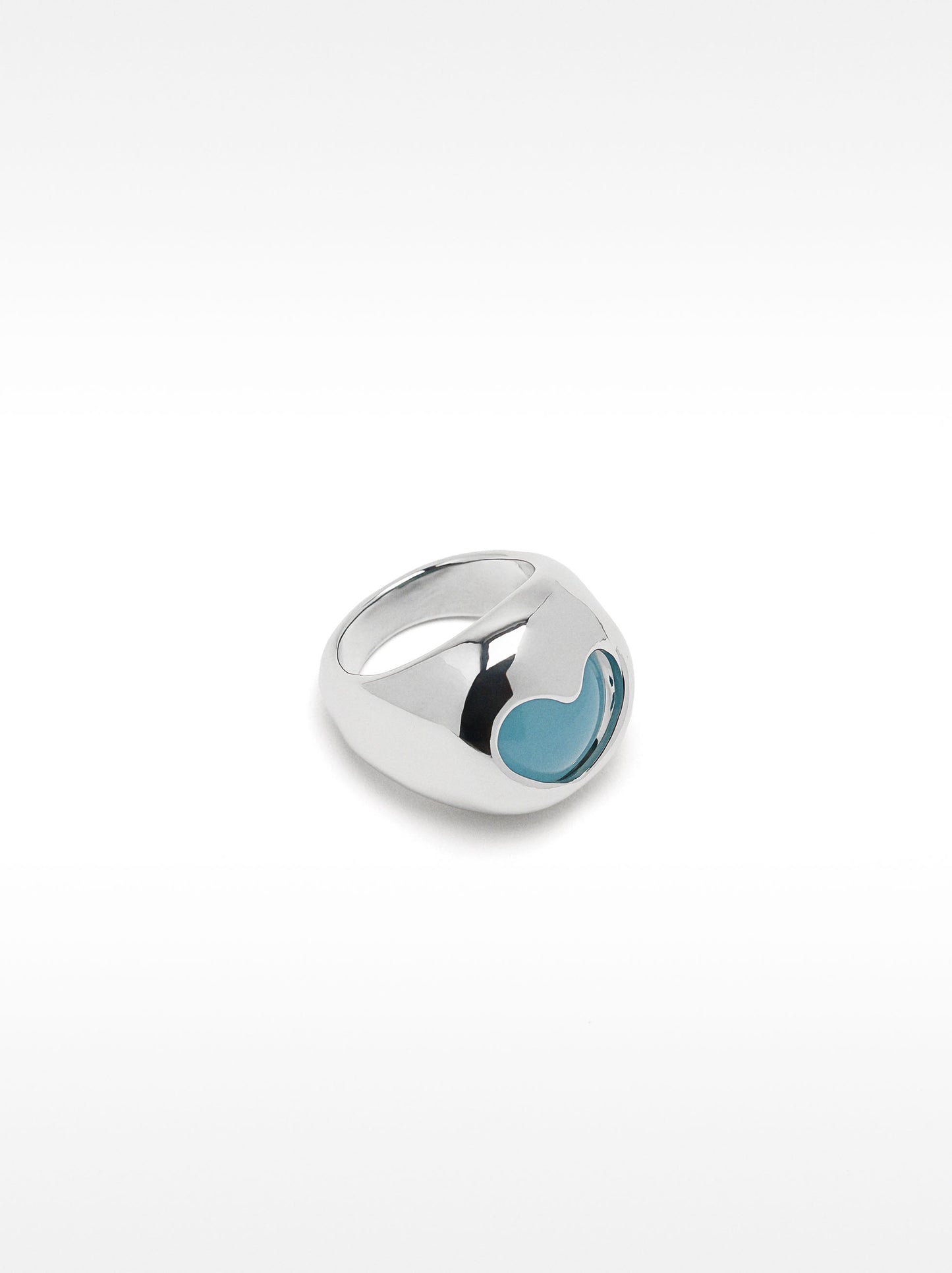 Rounded Heart Ring