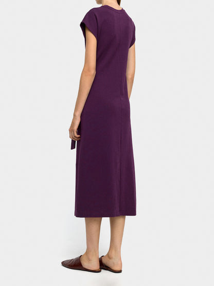Draped Dress 100% Cotton