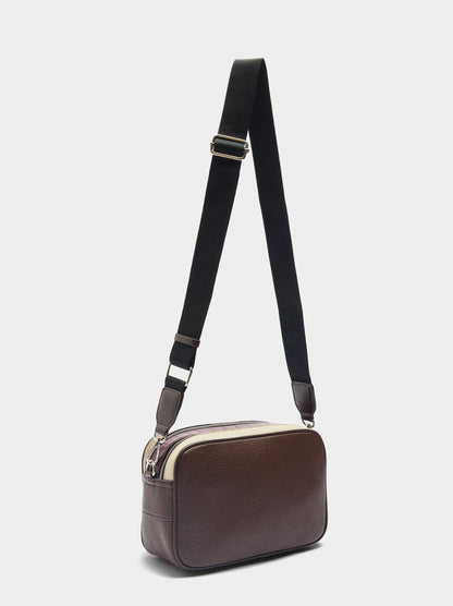 Crossbody Bag With Leather Details