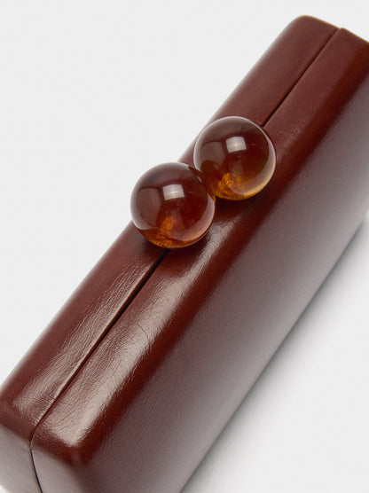 Party Clutch With Kiss-Lock Closure