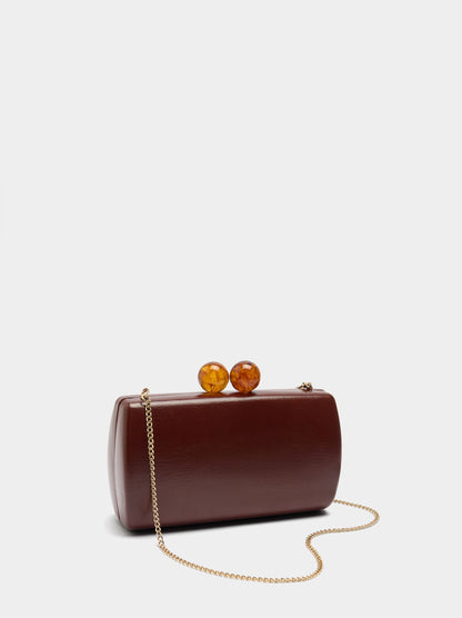 Party Clutch With Kiss-Lock Closure