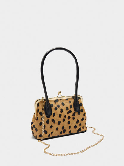 Party Bag In Animal Printed Leather