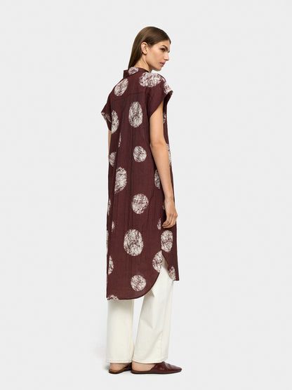 Printed Shirt Dress