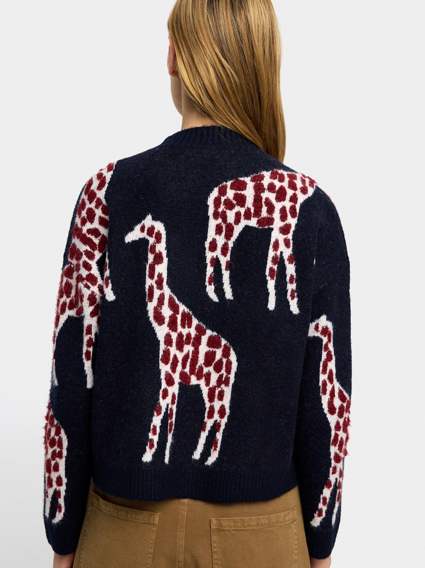 Jacquard Knit Sweater