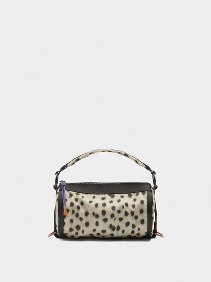 Animal Print Nylon Bowling Bag