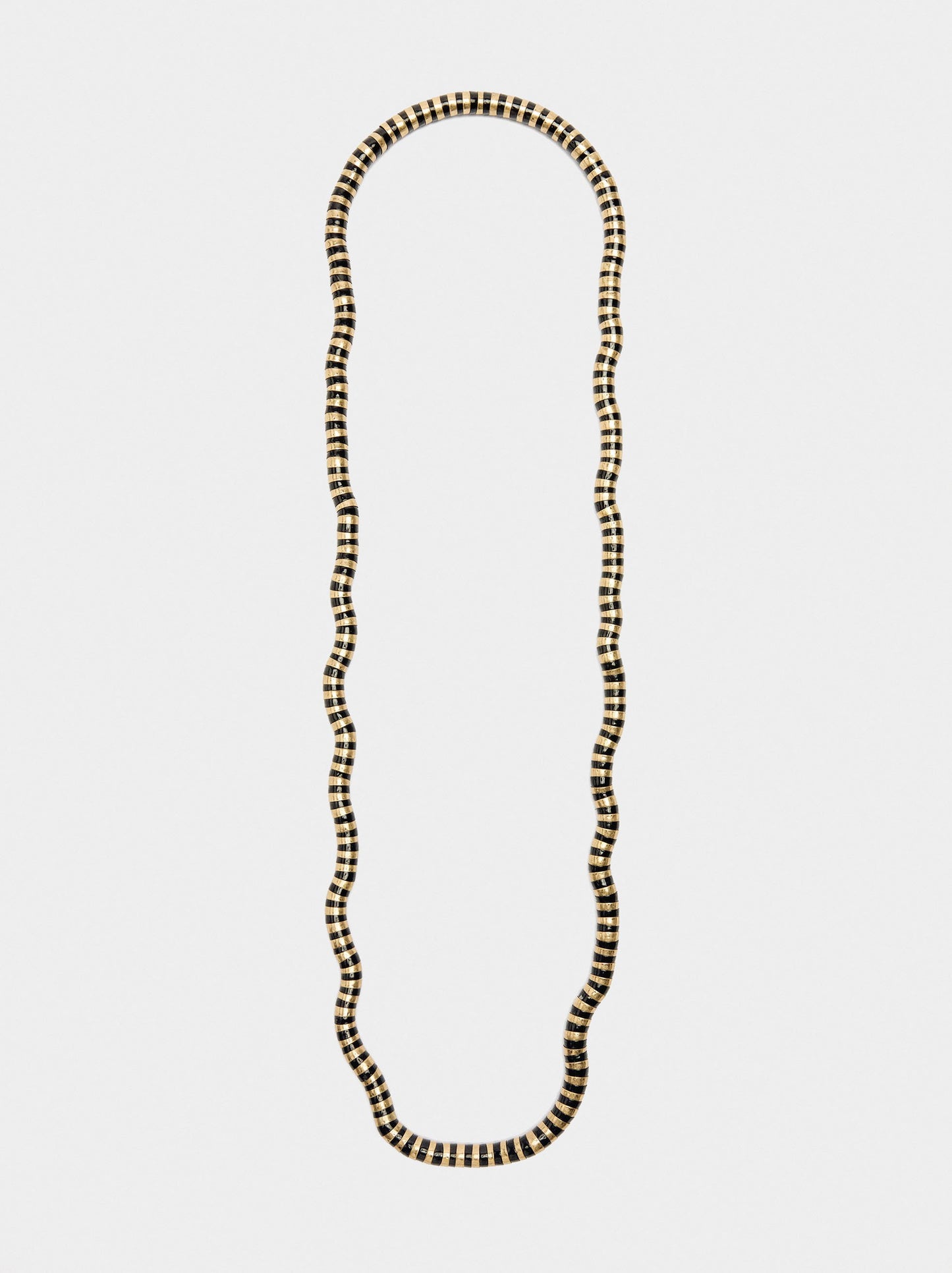 Long Necklace With Snake Chain
