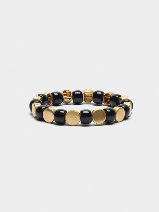 Elastic Bracelet With Beads