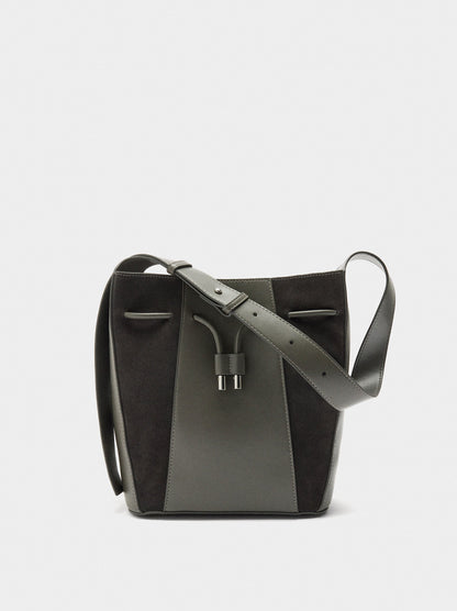 Bucket Bag With Leather M