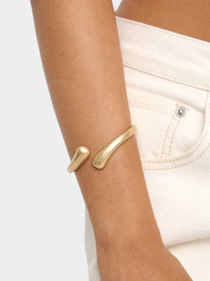 Open Crossed Bracelet