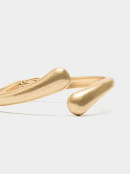 Open Crossed Bracelet