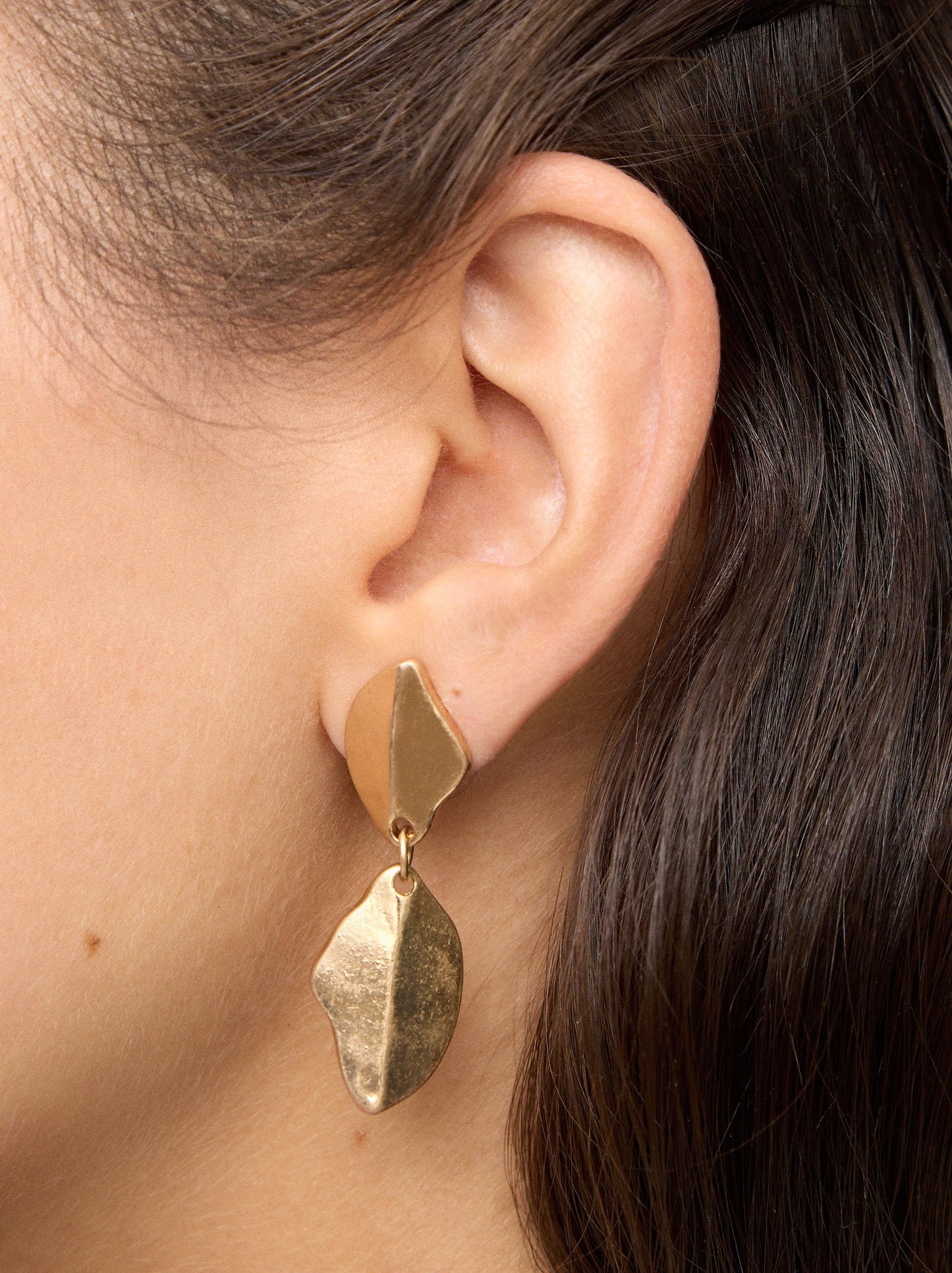 Long Earrings Leaves