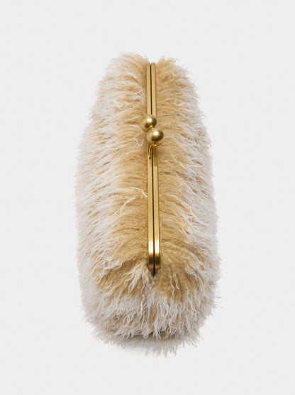 Party Bag With Fur Effect
