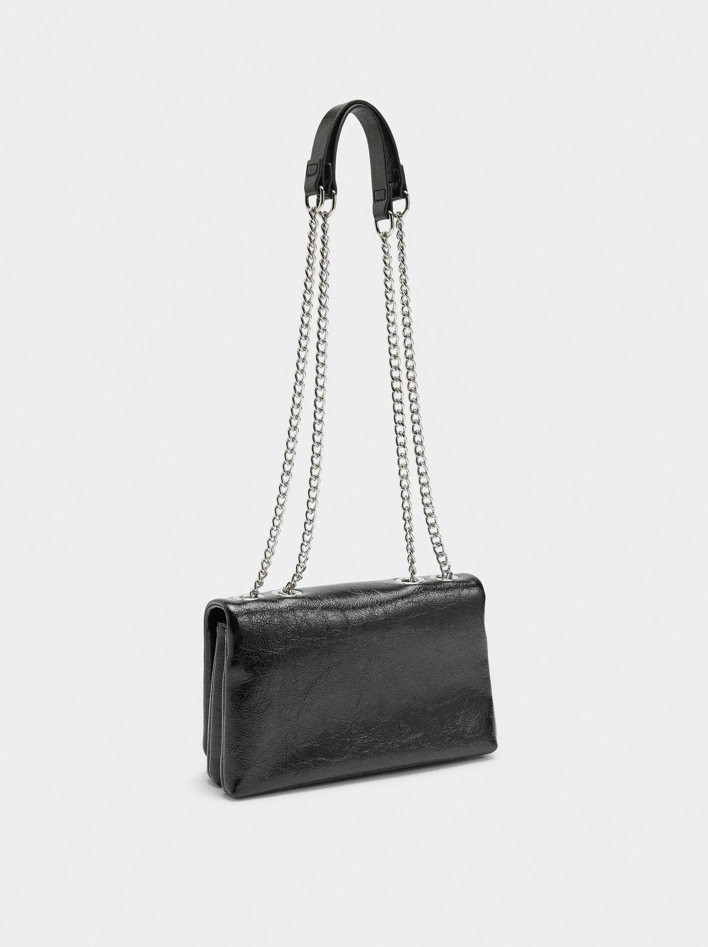 Double Shoulder Bag With Studs