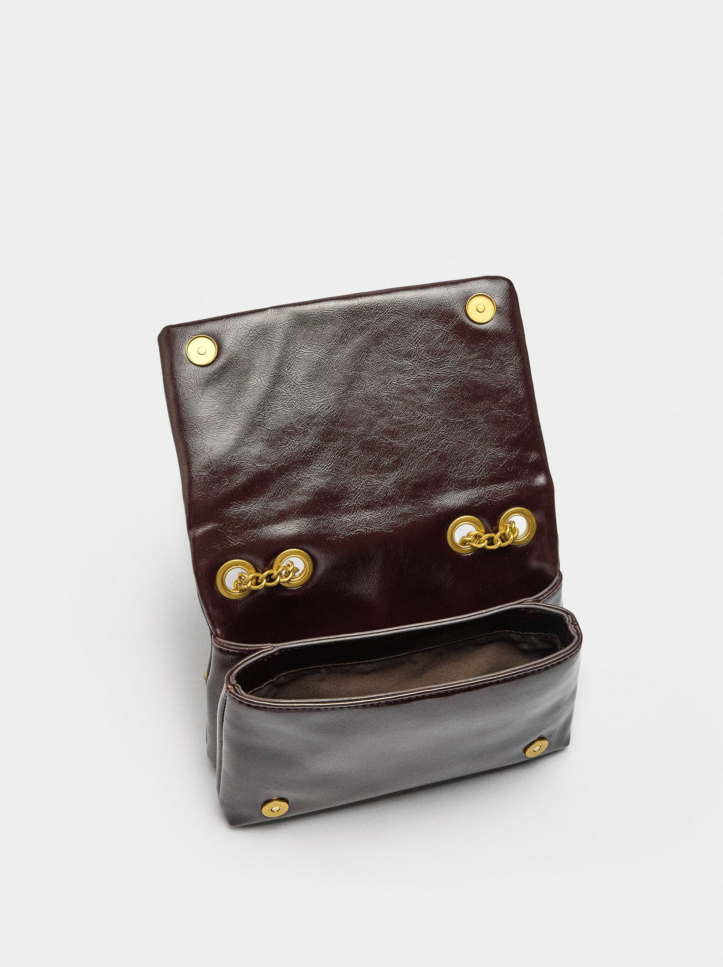 Double Shoulder Bag With Studs