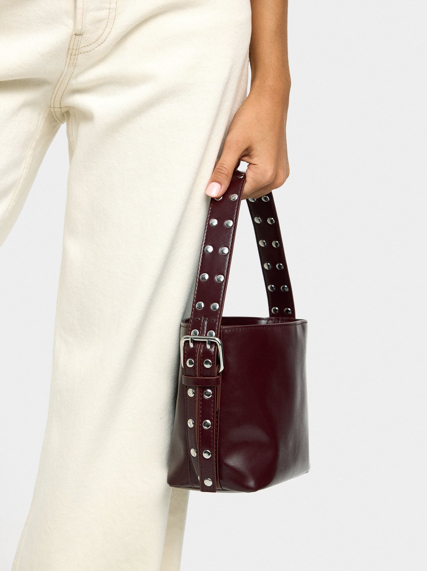 Bucket Bag With Studs