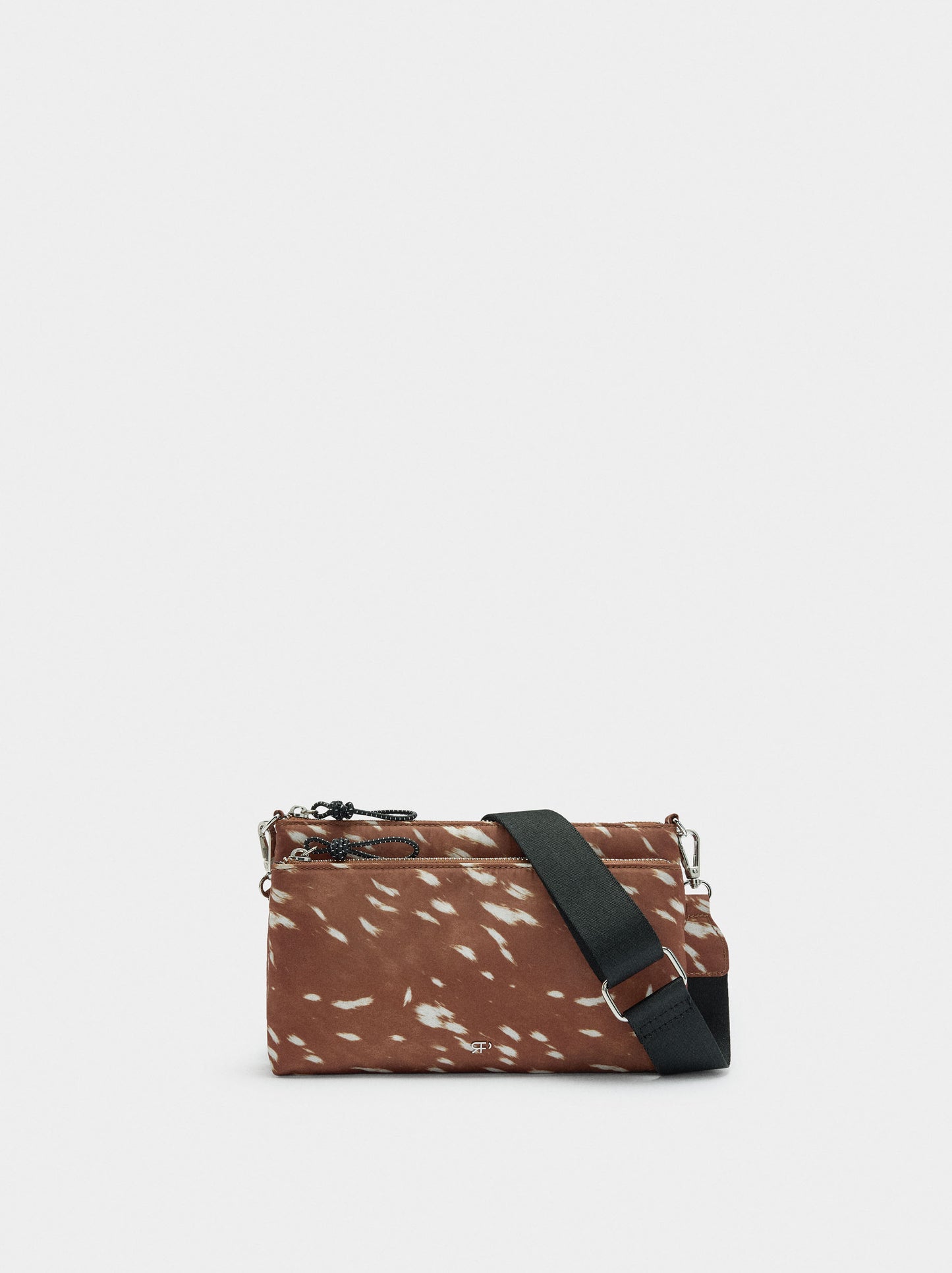 Nylon Printed Crossbody Bag