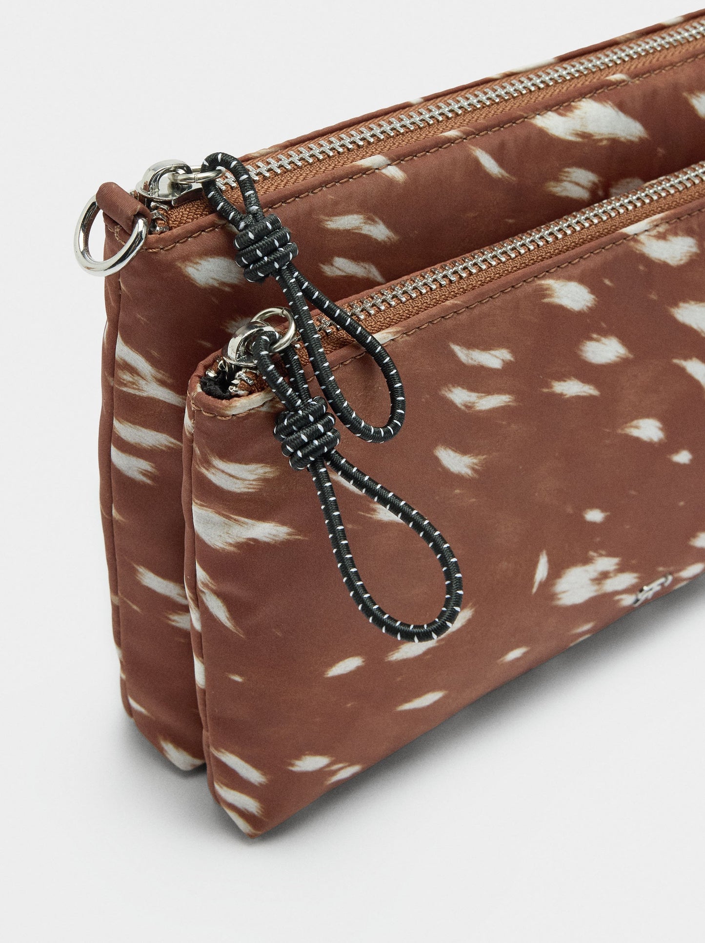 Nylon Printed Crossbody Bag