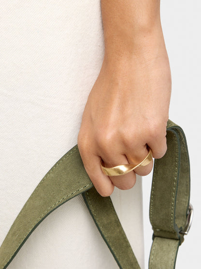 Double Ring With Twisted Effect