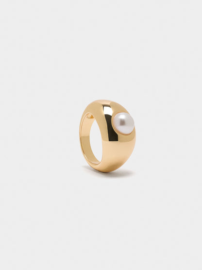 Ring With Pearl
