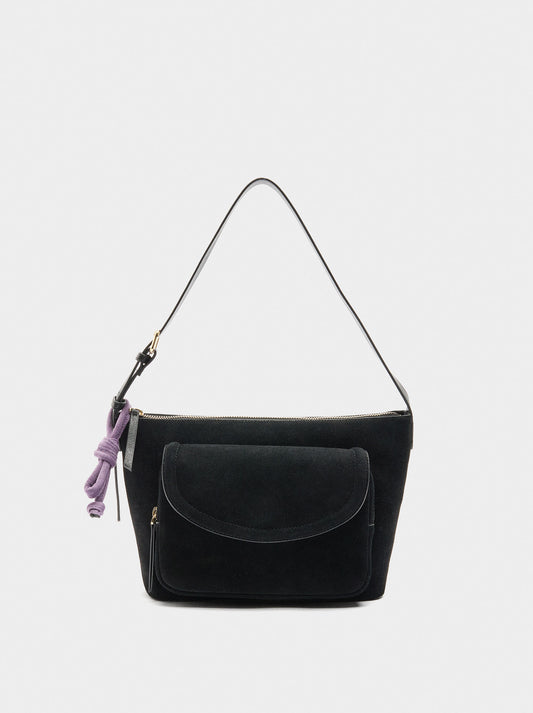 Shoulder Bag With Leather