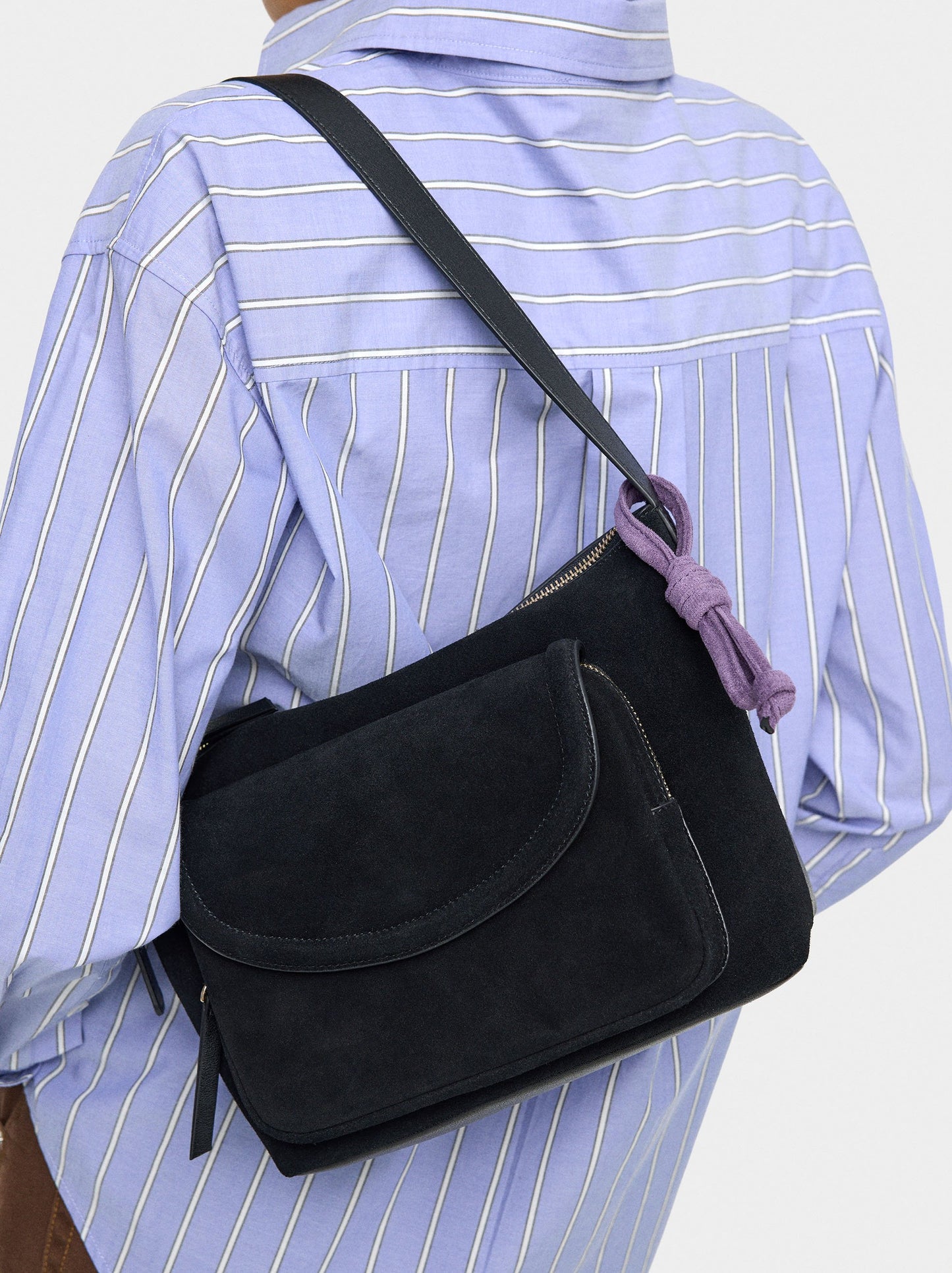 Shoulder Bag With Leather
