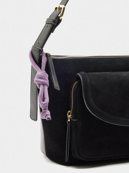 Shoulder Bag With Leather