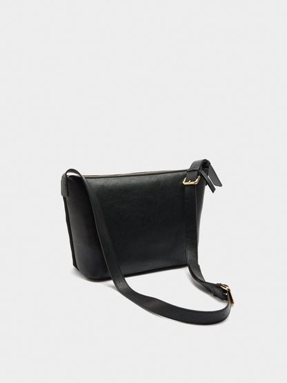 Shoulder Bag With Leather