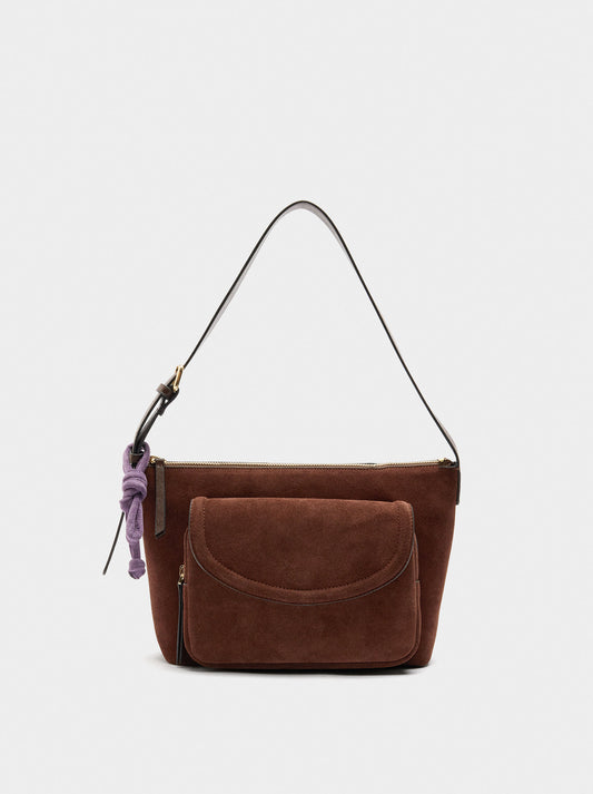 Shoulder Bag With Leather